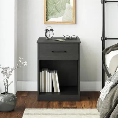 Easy Build Pearce Nightstand with Drawer with Interlocking SwitchLock™ System