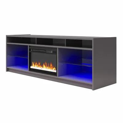 Luna Fireplace TV Stand for TVs up to 75 Inches