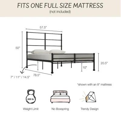 MacKenzie Adaptable Metal Platform Bed