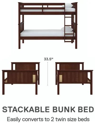 Bailen Wooden Bunk Bed