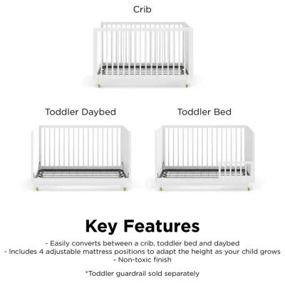 Aviary 3-in-1 Convertible Crib