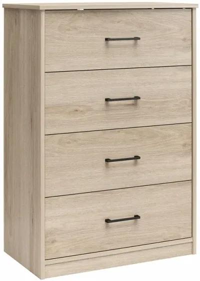 Easy Build Pearce 4 Drawer Dresser with Interlocking SwitchLock™ System