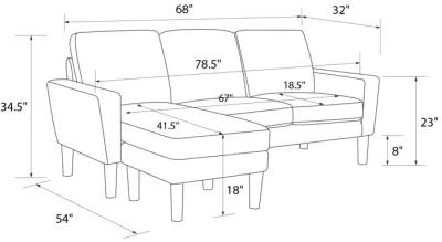 Farnsworth Reversible Sofa Sectional