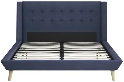 Farnsworth Upholstered Bed with Low Profile Platform Frame