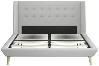 Farnsworth Upholstered Bed with Low Profile Platform Frame