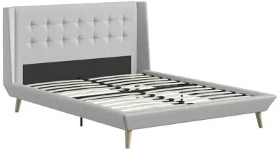 Farnsworth Upholstered Bed with Low Profile Platform Frame