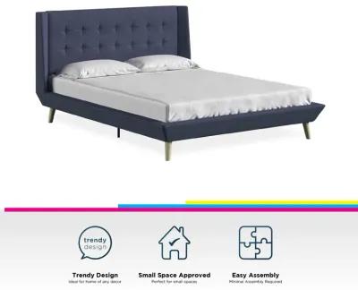 Farnsworth Upholstered Bed with Low Profile Platform Frame