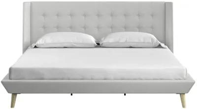 Farnsworth Upholstered Bed with Low Profile Platform Frame