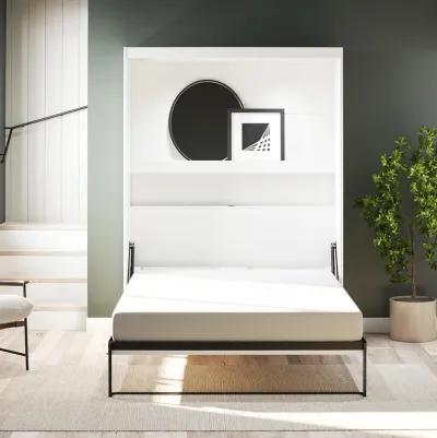 Impressions Murphy Bed with Gallery Shelf & Touch Sensor LED Lighting