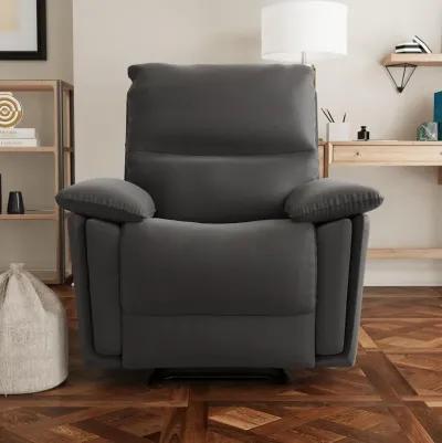 Labatte Faux Leather Recliner with Dual USB Port