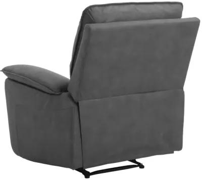 Labatte Faux Leather Recliner with Dual USB Port