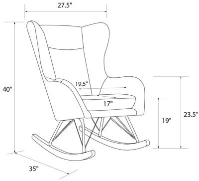 Harper Wingback Rocker