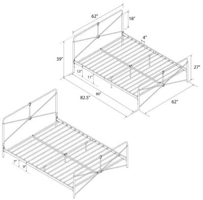 Bradford Metal Bed