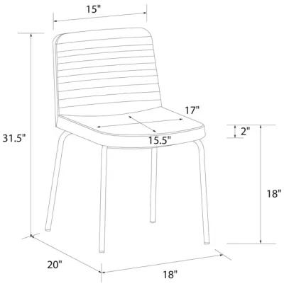 Wynn Armless Dining Chair