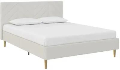 Andrea Tufted Upholstered Platform Bed