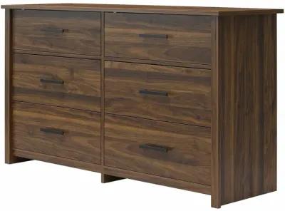 Brookshore Wide 6-Drawer Dresser