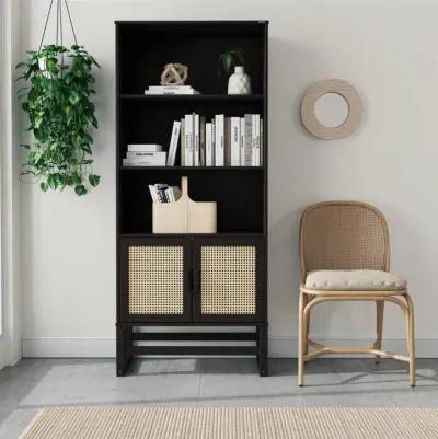 Talo 3 Shelf Bookcase with Closed Storage