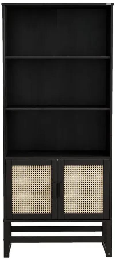 Talo 3 Shelf Bookcase with Closed Storage