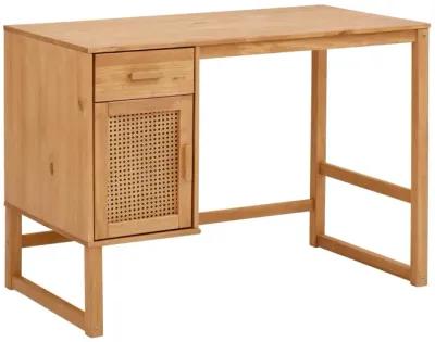 Talo Desk with Closed Storage and Drawer