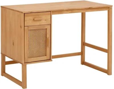 Talo Desk with Closed Storage and Drawer