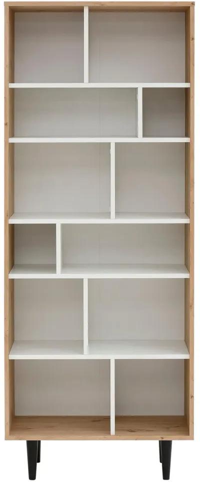 Rakel Modern Bookcase with Many Shelves