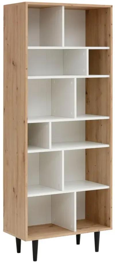 Rakel Modern Bookcase with Many Shelves