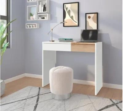 Niles Vanity with 1 Drawer and Flip to Open Mirror