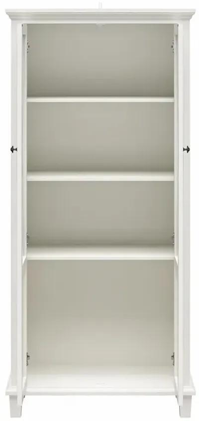 Ellington Tall Accent Cabinet with Glass Doors