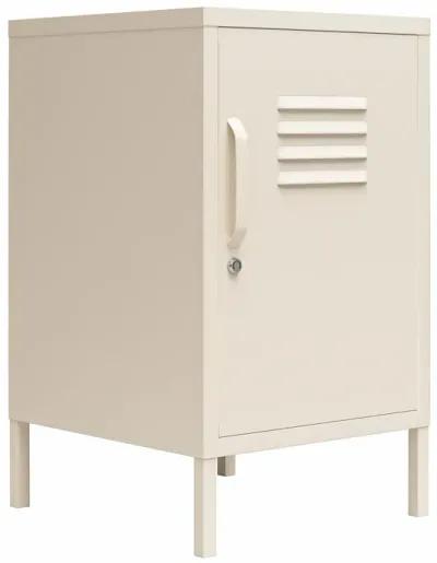 Cache 1 Door Metal Locker End Table