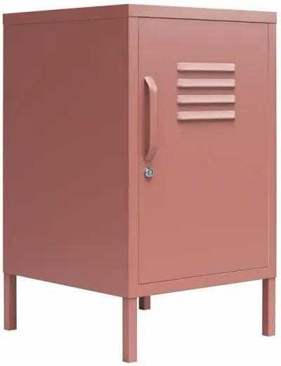 Cache 1 Door Metal Locker End Table