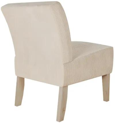 Hazen Armless Upholstered Corduroy Accent Chair