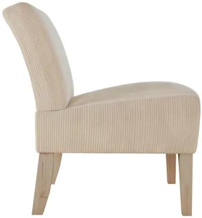 Hazen Armless Upholstered Corduroy Accent Chair