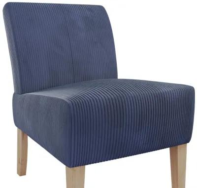 Hazen Armless Upholstered Corduroy Accent Chair