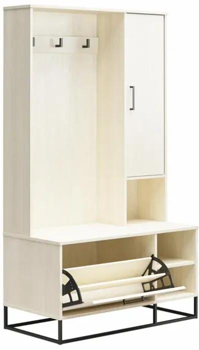 Kelly Hall Tree with Bench and Shoe Storage