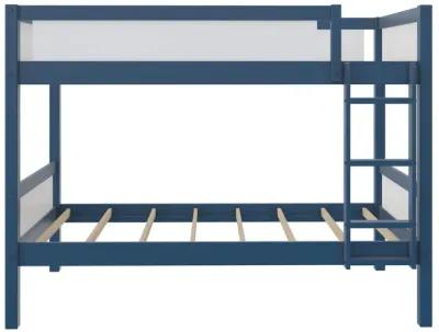 Adrian Twin over Twin Wood Bunk Bed with Integrated Ladder