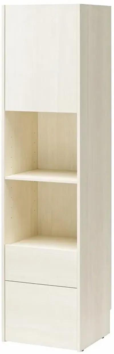 Greenwich Armoire Cabinet with Open Closed Storage