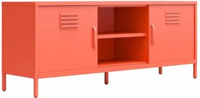 Cache Metal Locker-Style TV Stand for TVs up to 65"