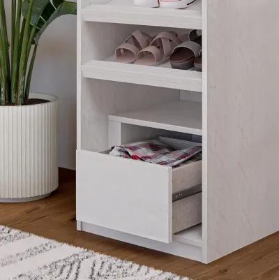 Perry Park Modular Wardrobe Shelving Unit with Drawer