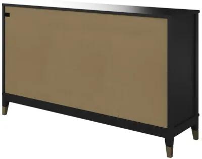 Westerleigh 6 Drawer Dresser with Gold Knobs