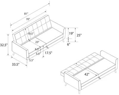 Parker Futon with Storage