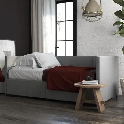 Wynn Upholstered Daybed with Storage Drawers