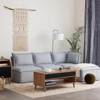 Darcy Armless Chair for Modular Sectional Sofa