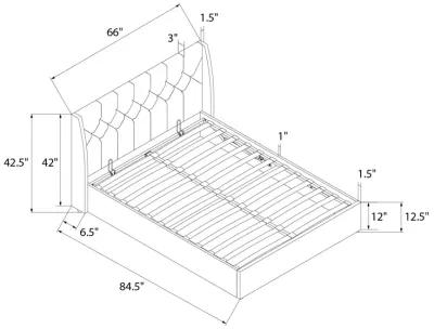 Her Majesty Bed with Storage