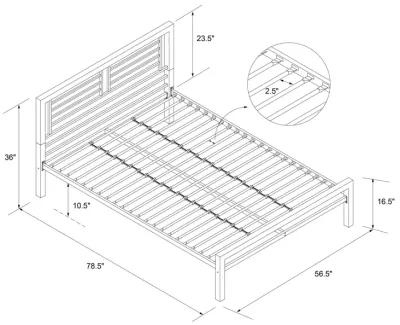 Twin Metal Bed