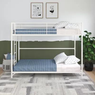 Darren Easy Assembly Kids Metal Bunk Bed