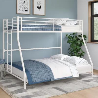 Darren Easy Assembly Kids Metal Bunk Bed