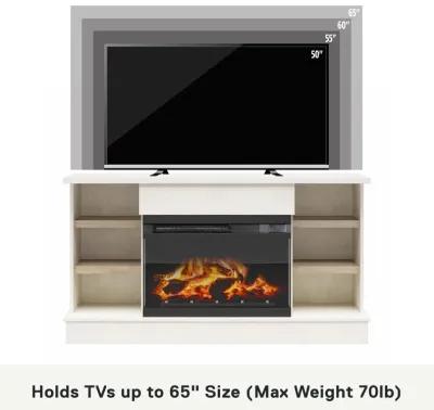 Oslo Fireplace Console for 65" TVs