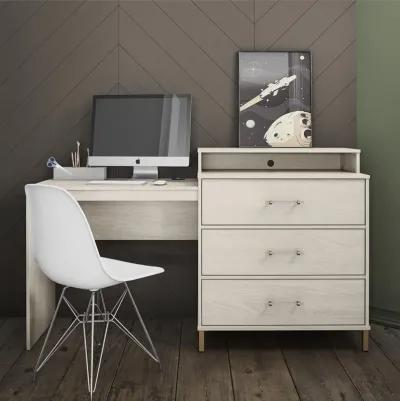 Kalissa Dresser Desk Combo with Wireless Charger