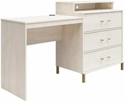 Kalissa Dresser Desk Combo with Wireless Charger