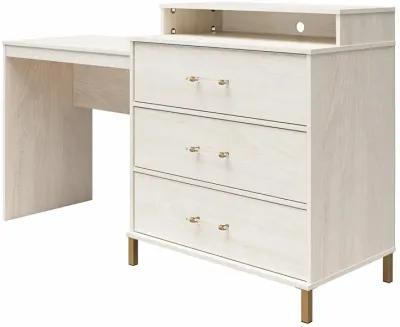 Kalissa Dresser Desk Combo with Wireless Charger